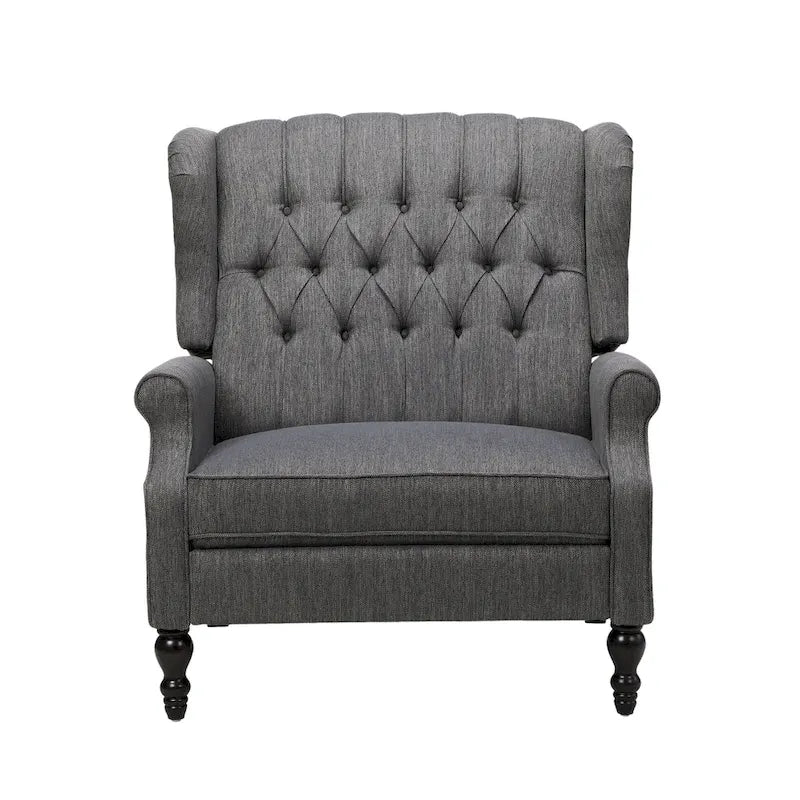 Fauteuil inclinable manuel à dossier haut et surdimensionné