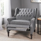 Fauteuil inclinable manuel à dossier haut et surdimensionné