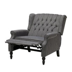 Fauteuil inclinable manuel à dossier haut et surdimensionné