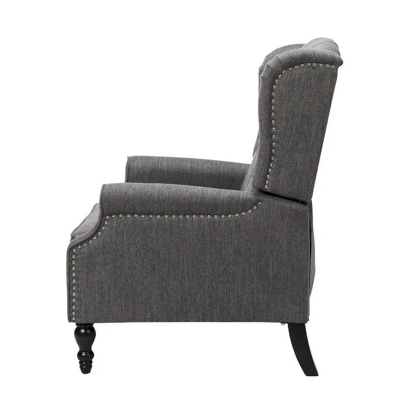 Fauteuil inclinable manuel à dossier haut et surdimensionné