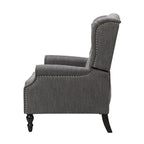 Fauteuil inclinable manuel à dossier haut et surdimensionné