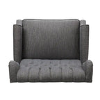 Fauteuil inclinable manuel à dossier haut et surdimensionné