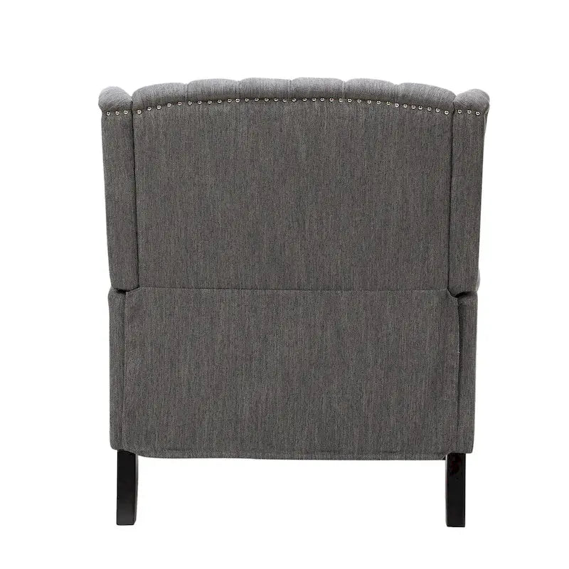 Fauteuil inclinable manuel à dossier haut et surdimensionné