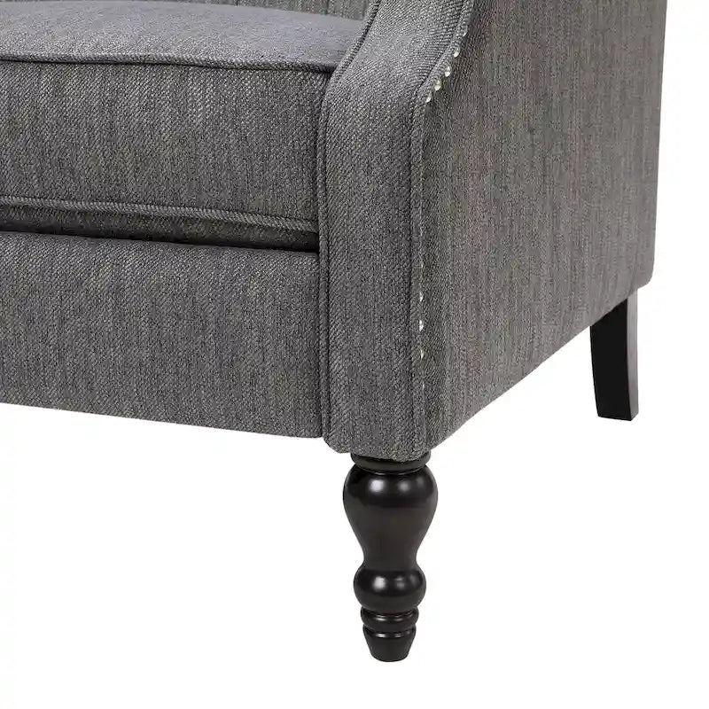 Fauteuil inclinable manuel à dossier haut et surdimensionné
