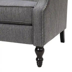 Fauteuil inclinable manuel à dossier haut et surdimensionné