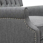 Fauteuil inclinable manuel à dossier haut et surdimensionné