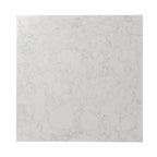 Table basse carrée avec plateau en faux marbre et étagère de rangement, 76,2 cm (L) x 76,2 cm (P) x 46,35 cm (H)