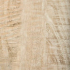 Console en bois clair de grande taille