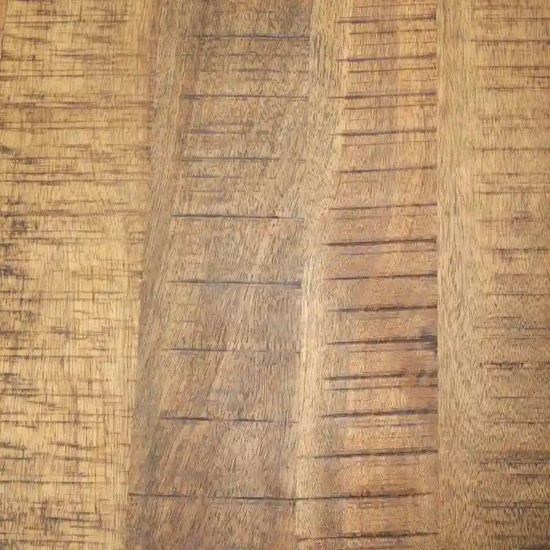 Console en bois clair de grande taille