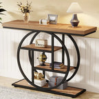 Console 4 niveaux de 105 cm avec cadre en métal