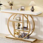 Console 4 niveaux de 105 cm avec cadre en métal