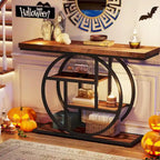 Console 4 niveaux de 105 cm avec cadre en métal