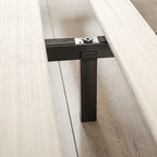 Cadre de lit plateforme King Size profil bas, 15 cm de hauteur