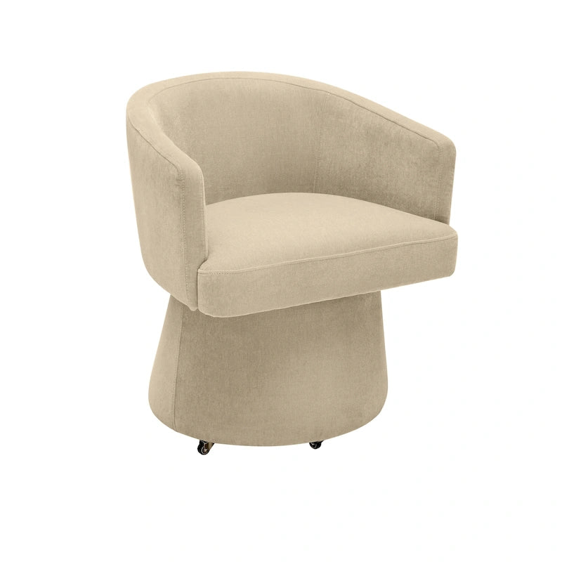 Chaise de bureau à roulettes Chenille – Tissu recyclé