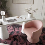 Chaise de bureau à roulettes Chenille – Tissu recyclé
