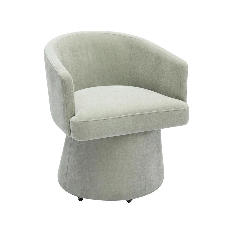 Chaise de bureau à roulettes Chenille – Tissu recyclé