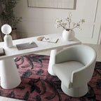 Chaise de bureau à roulettes Chenille – Tissu recyclé