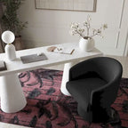 Chaise de bureau à roulettes Chenille – Tissu recyclé
