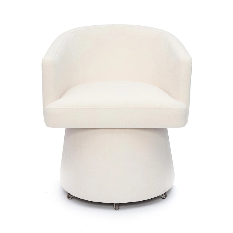 Chaise de bureau à roulettes Chenille – Tissu recyclé
