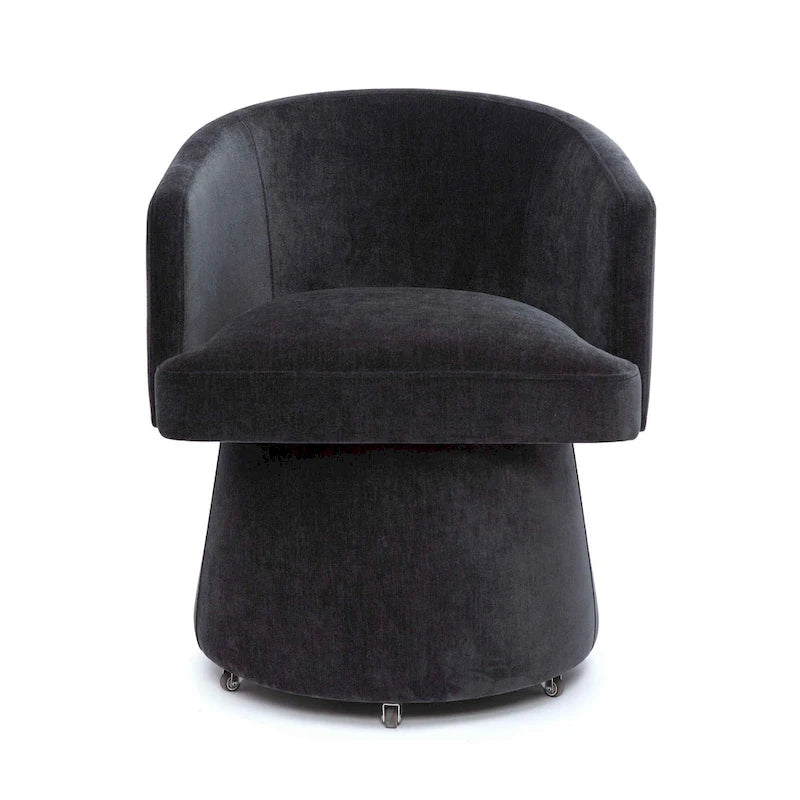 Chaise de bureau à roulettes Chenille – Tissu recyclé