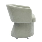 Chaise de bureau à roulettes Chenille – Tissu recyclé
