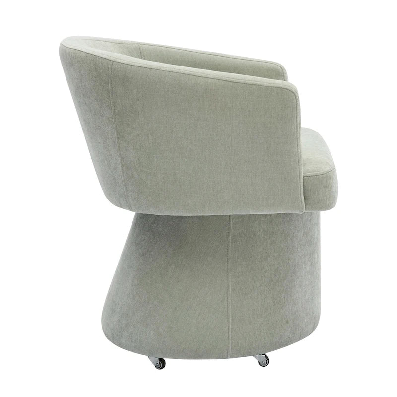 Chaise de bureau à roulettes Chenille – Tissu recyclé