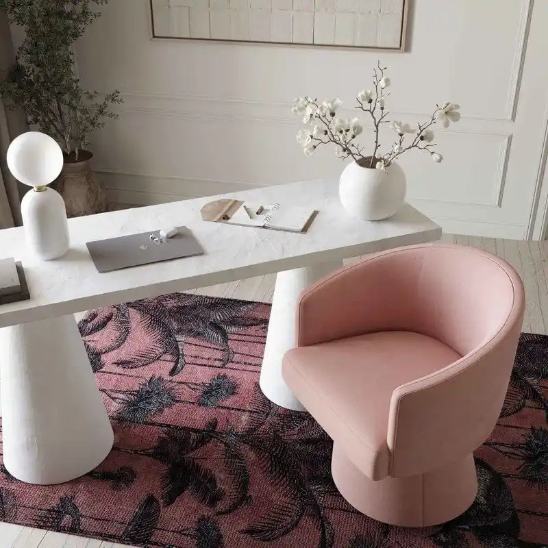 Chaise de bureau à roulettes Chenille – Tissu recyclé