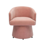 Chaise de bureau à roulettes Chenille – Tissu recyclé