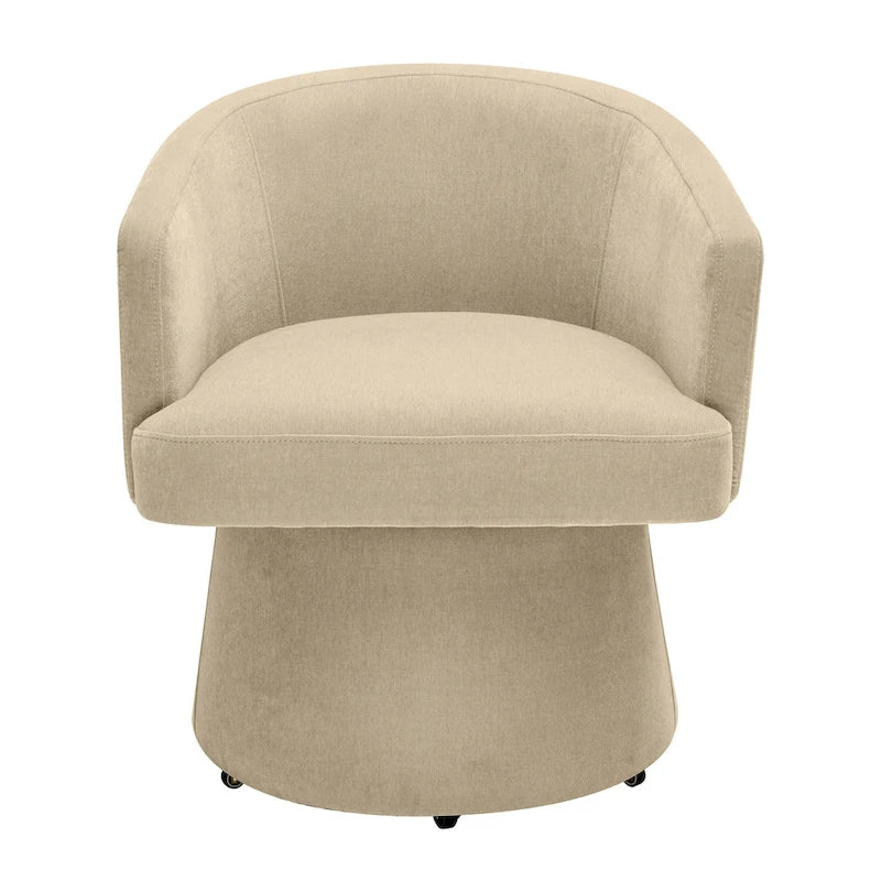 Chaise de bureau à roulettes Chenille – Tissu recyclé