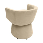 Chaise de bureau à roulettes Chenille – Tissu recyclé
