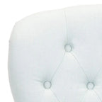 Petit fauteuil d'appoint capitonné
