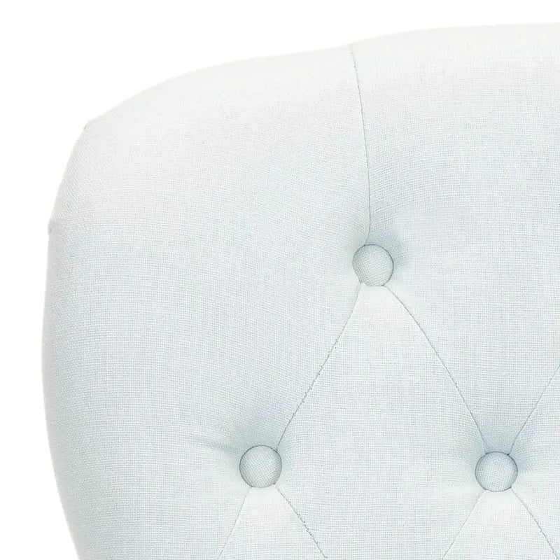 Petit fauteuil d'appoint capitonné