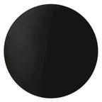 Table d'appoint ronde en forme de C avec cadre en métal doré
