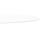 Table d'appoint ronde en forme de C avec cadre en métal doré