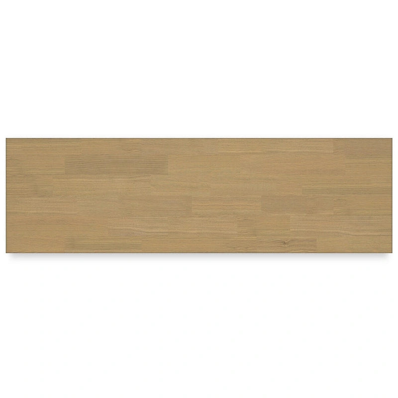 Commode bicolore à 10 tiroirs avec plateau en placage de chêne