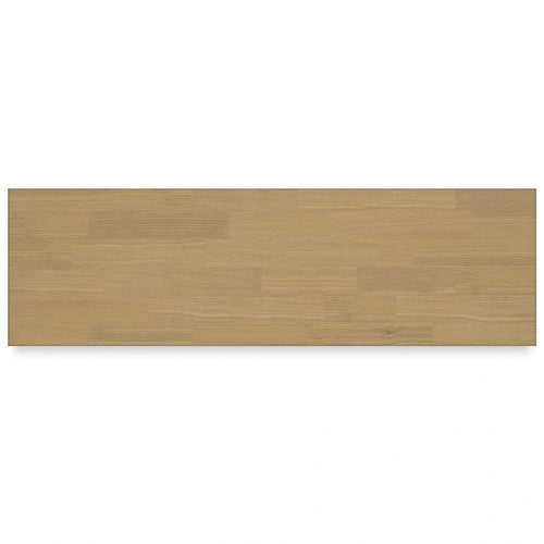 Commode bicolore à 10 tiroirs avec plateau en placage de chêne