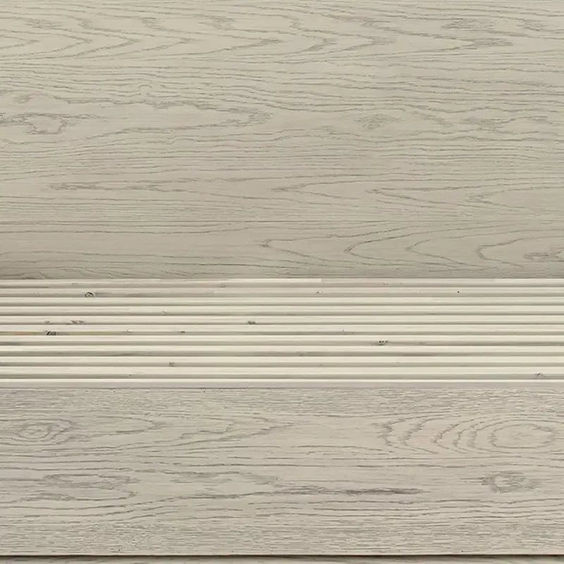 Cadre de lit plateforme King Size avec tête de lit haute, profil bas, gris