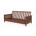 Cadre de futon pleine grandeur avec mécanisme de pliage compact