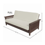 Cadre de futon pleine grandeur avec mécanisme de pliage compact