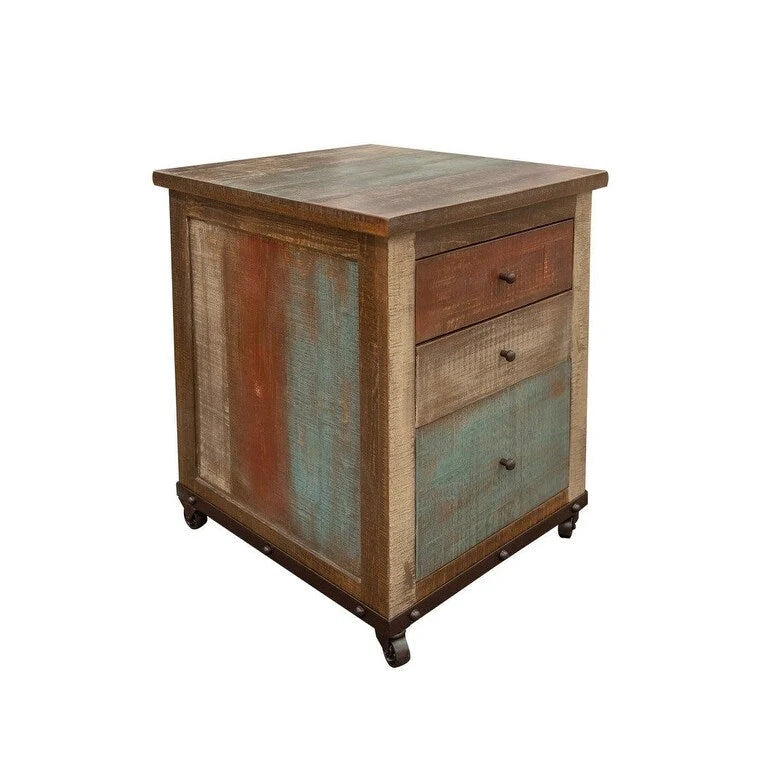 Classeur multicolore