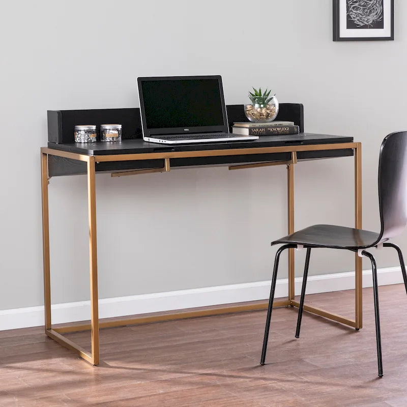 Bureau rabattable avec rangement