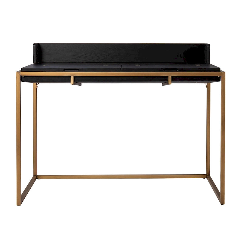 Bureau rabattable avec rangement