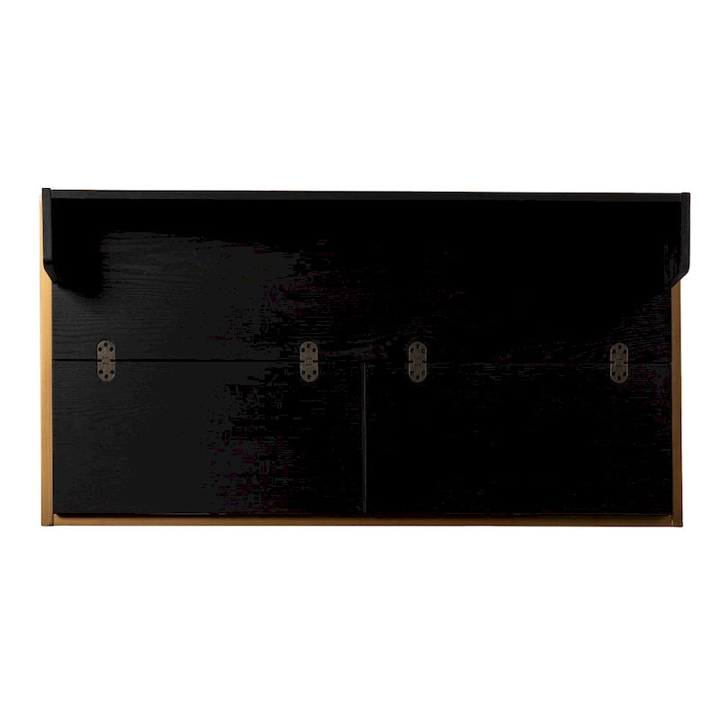 Bureau rabattable avec rangement